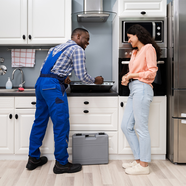 can you provide an estimate for cooktop repair before beginning any work in Fort Eustis